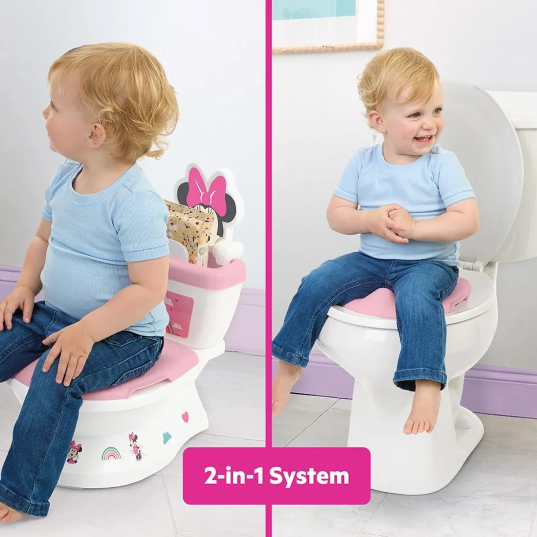 Bright Starts Minnie Mouse 2-in-1 Potje - Multicolor