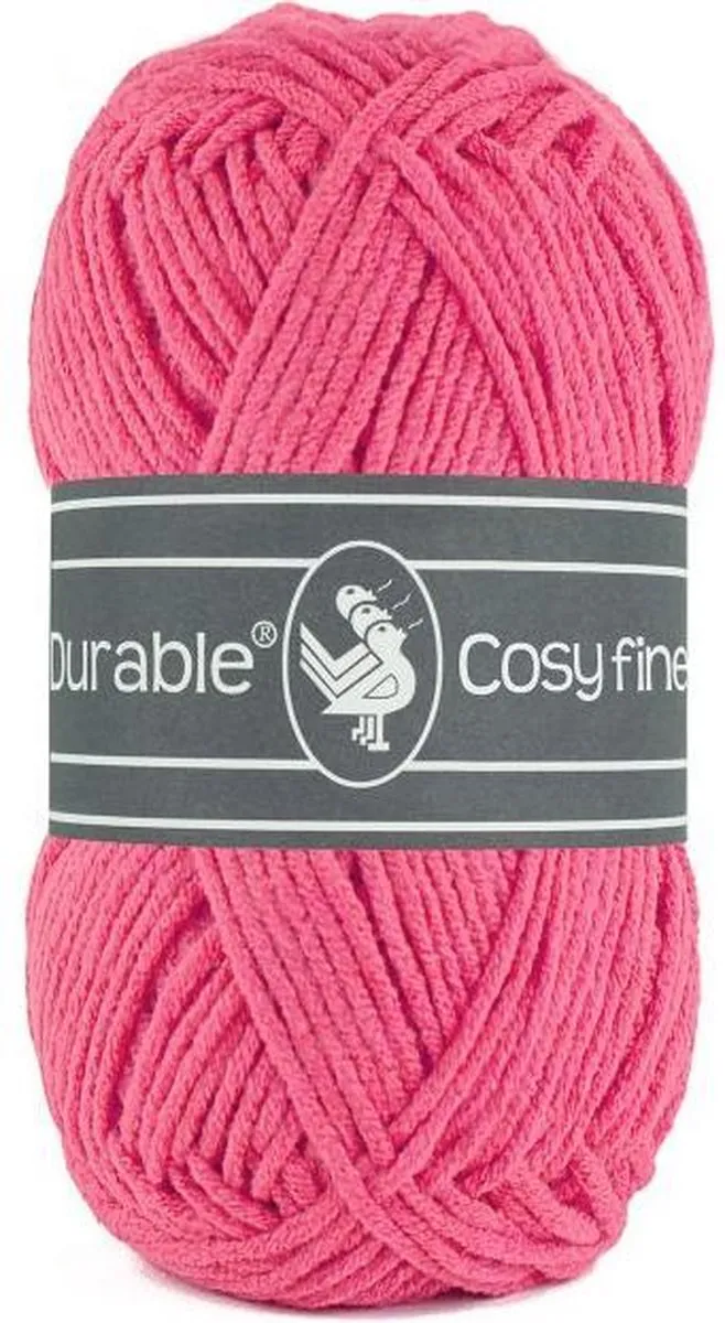 Durable Cosy Fine Garen Fuchsia Roze