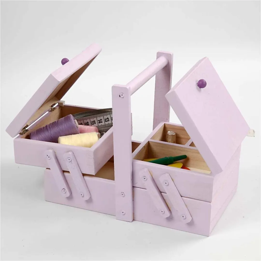 Creativ Company Houten Naaidoos Klein 24x16,3x19cm