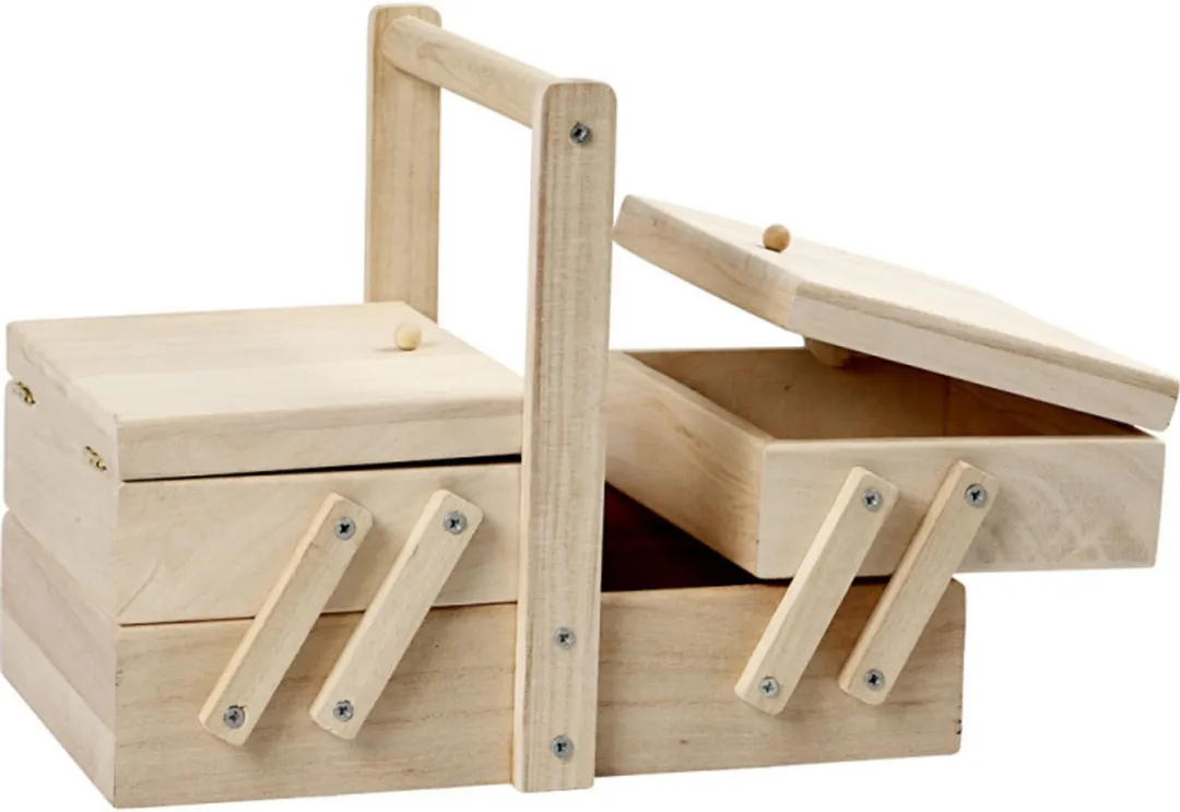 Creativ Company Houten Naaidoos Klein 24x16,3x19cm