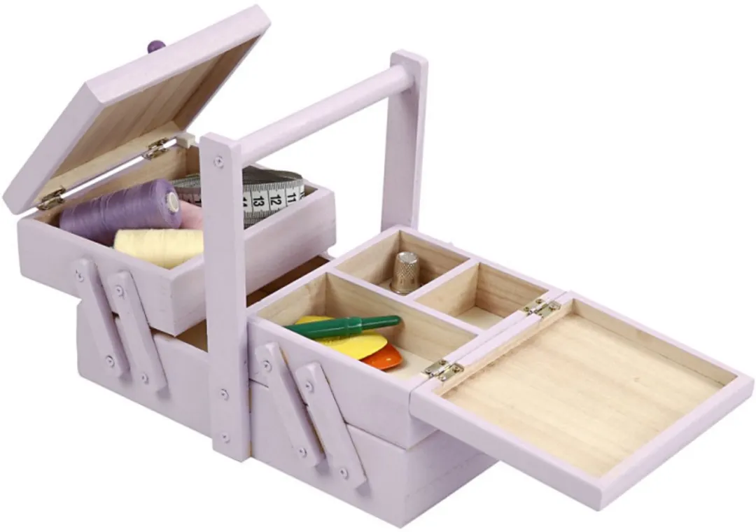 Creativ Company Houten Naaidoos Klein 24x16,3x19cm