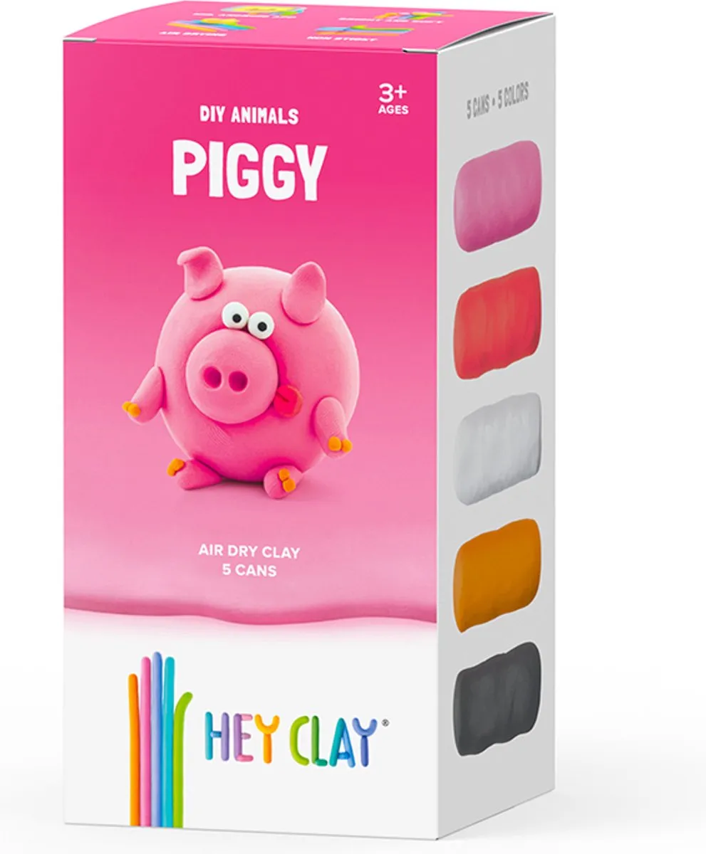 TM Toys Hey Clay DIY Varkentje Knutselkit