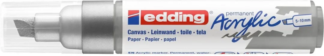 edding 5000 Acrylmarker - 923 Zilver