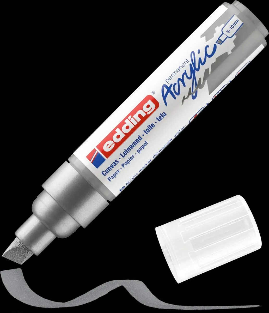 edding 5000 Acrylmarker - 923 Zilver