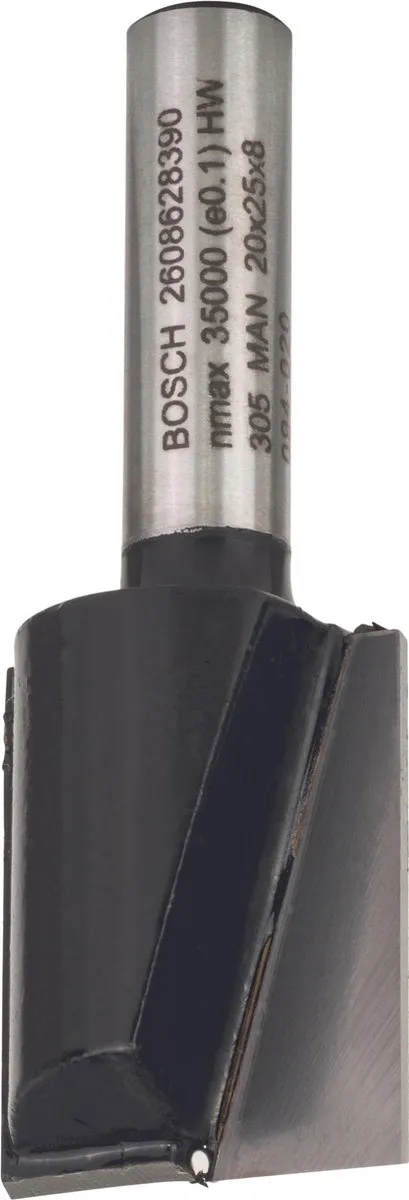 Bosch Vingerfrezen 8mm D1 20mm L25mm