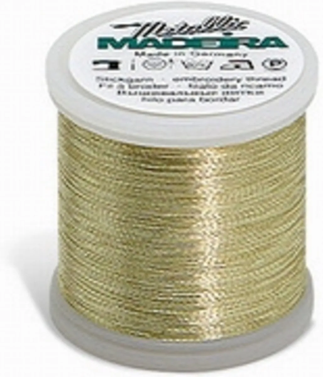 Madeira Metallic 40 200m Goud