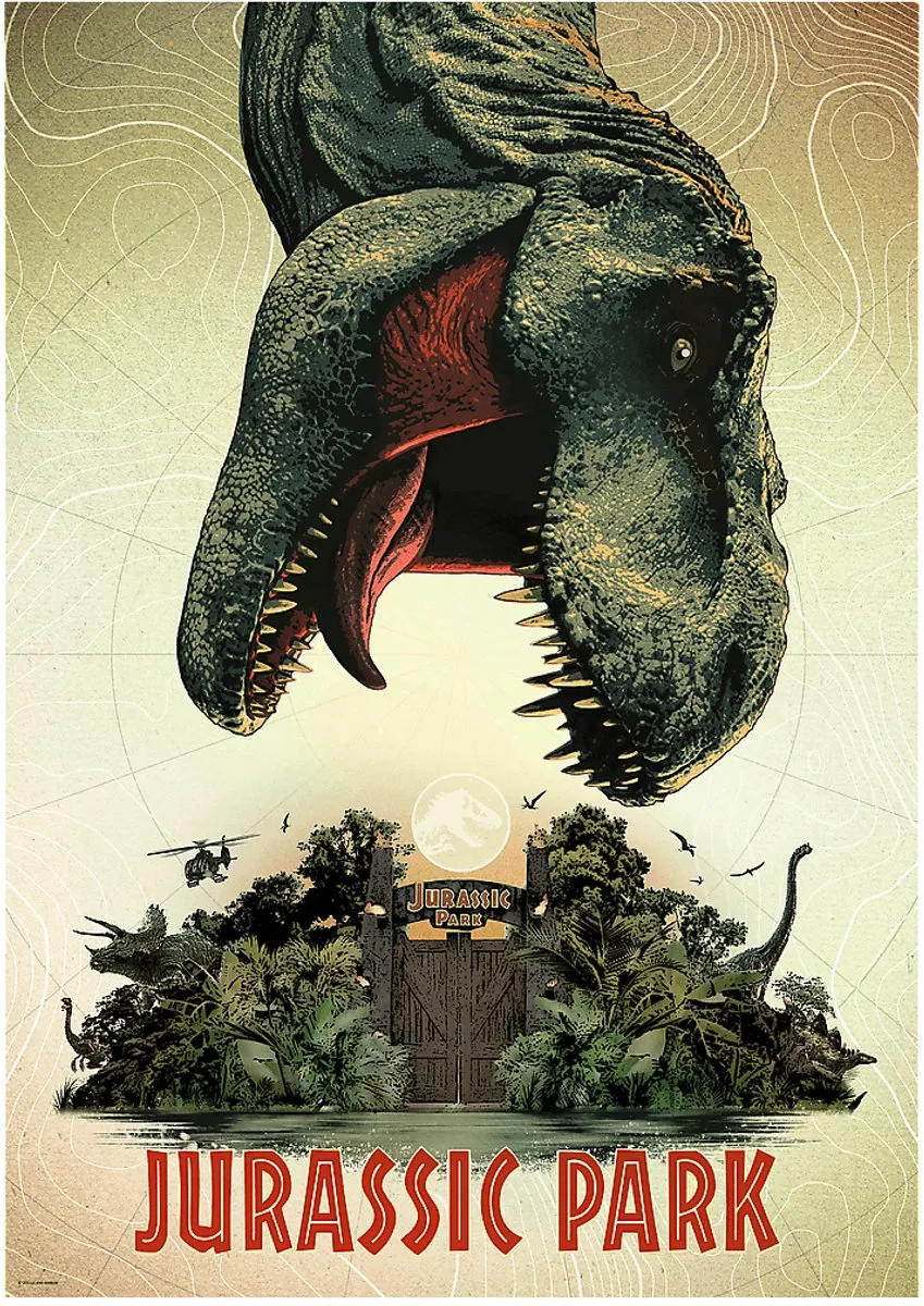 Trefl Jurassic World Puzzel 1000 Stuks - Premium Plus Multicolor