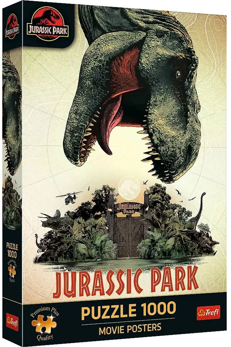 Trefl Jurassic World Puzzel 1000 Stuks - Premium Plus Multicolor
