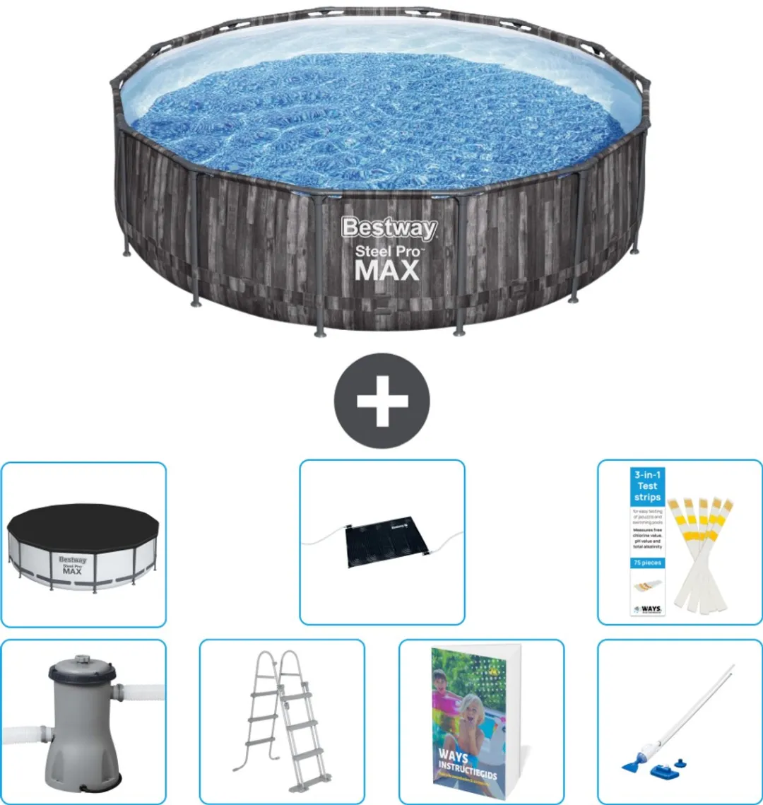 Bestway Steel Pro MAX Zwembad 427cm