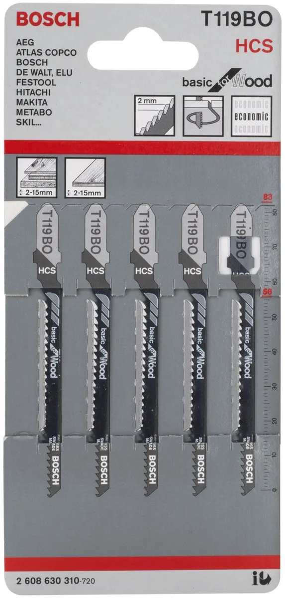 Bosch Decoupeerzaagje Hout 2608630310