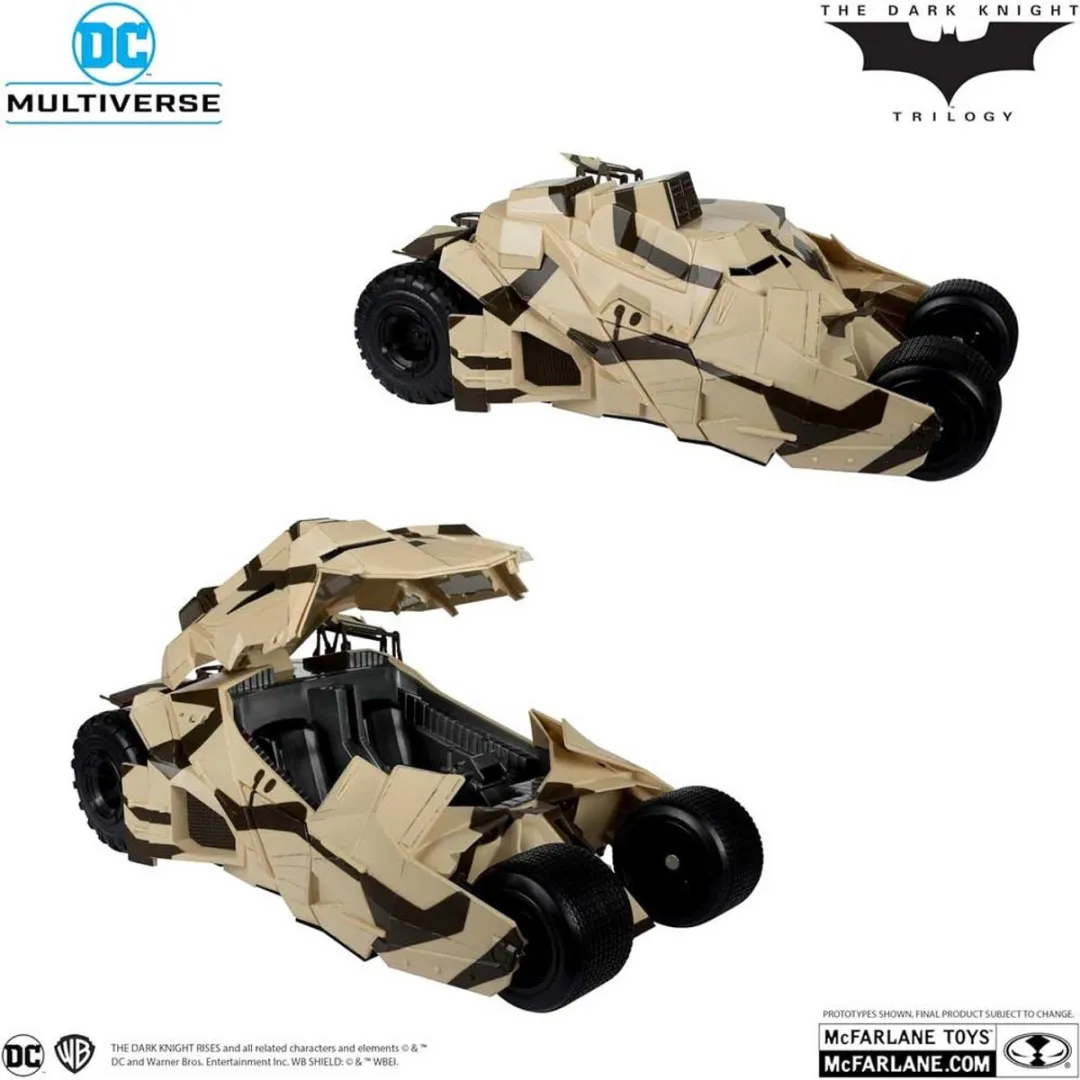 McFarlane Toys Batmobile Goud Camouflage - Multicolor