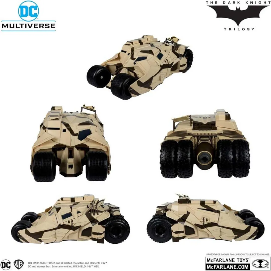 McFarlane Toys Batmobile Goud Camouflage - Multicolor