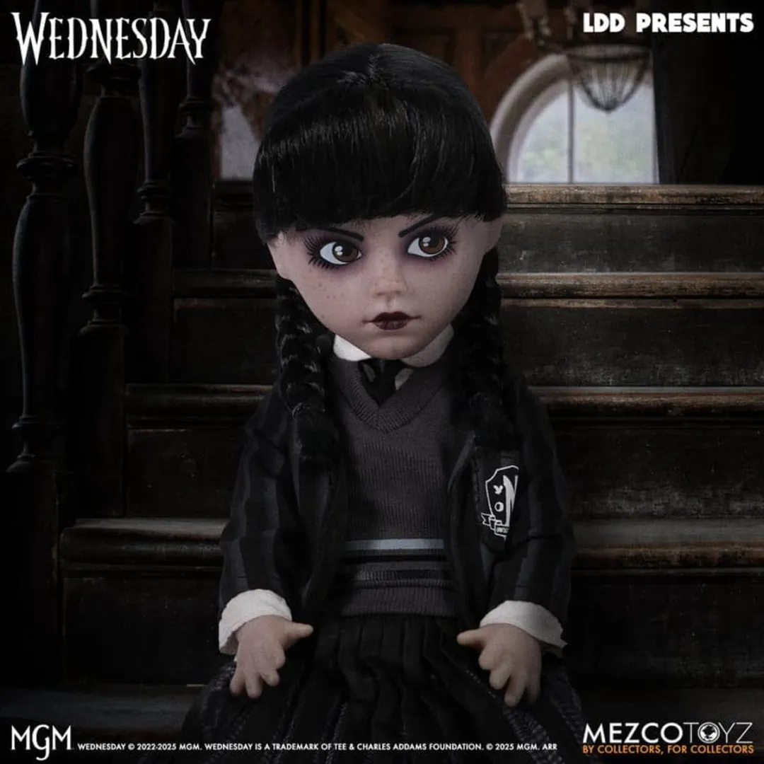 Mezco Toys Wednesday Nevermore Academy Uniform Pop 25cm - MEZ99656 Multi - afbeelding 6 van 6