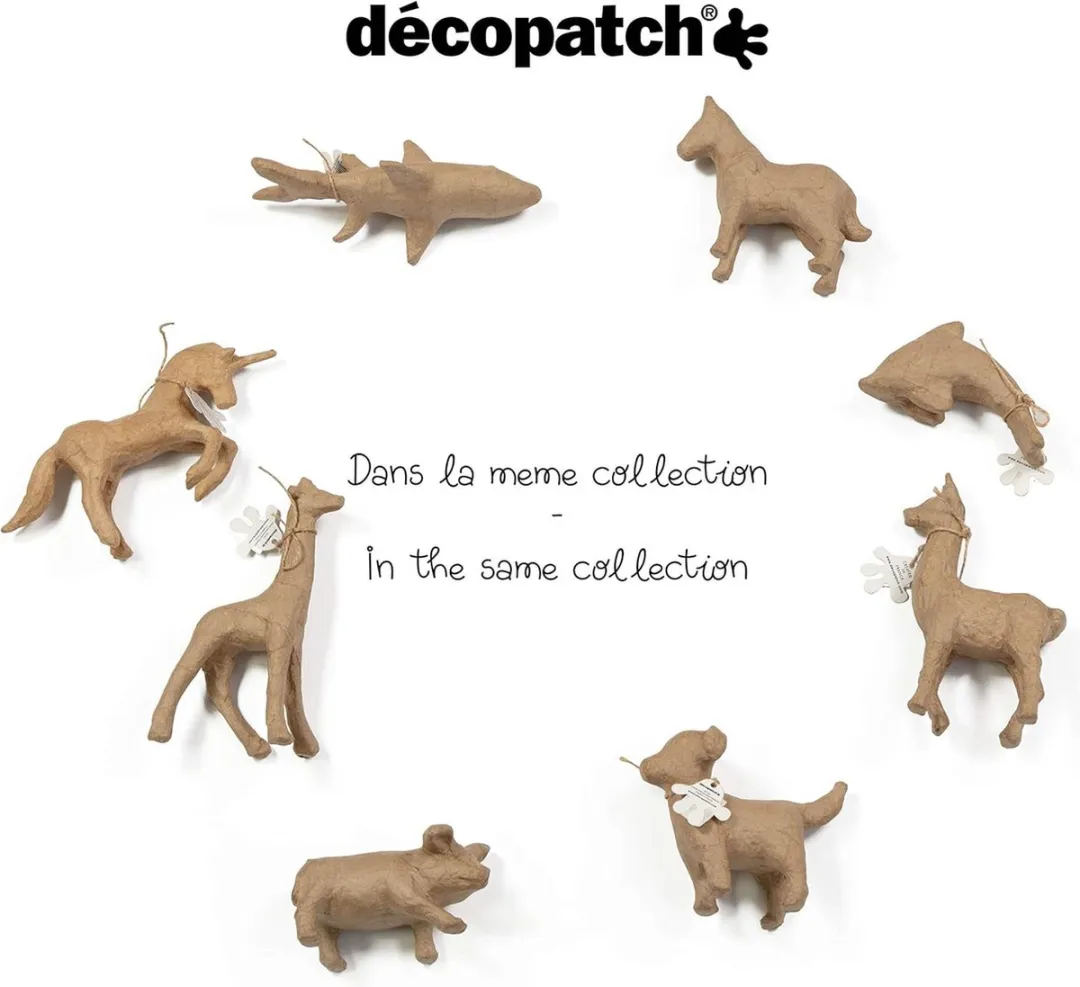 Decopatch Zittende Zeemeermin - Kraft