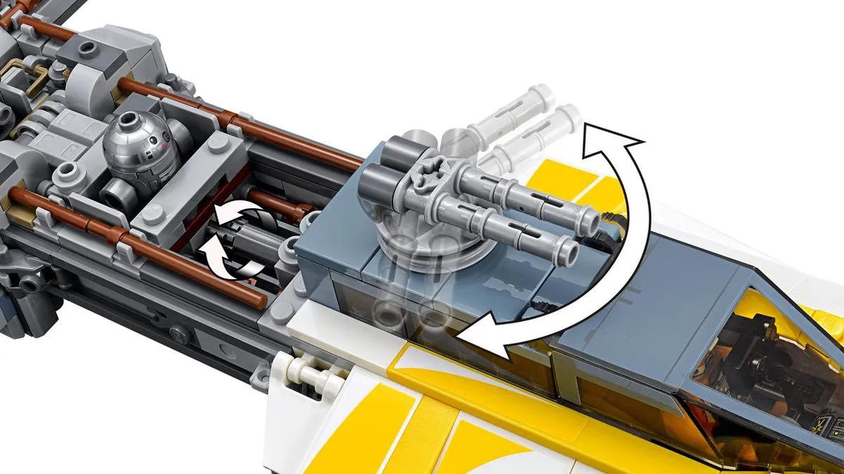 LEGO Star Wars UCS Y-Wing Starfighter 75181 - Multikleur