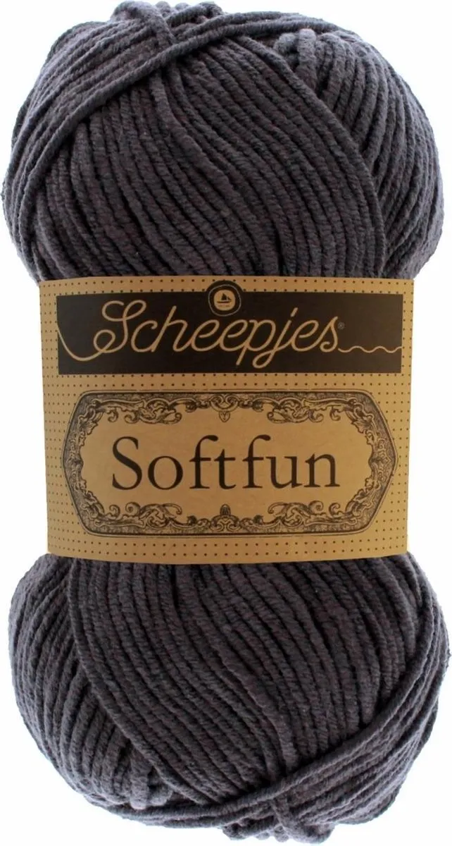 Scheepjes Softfun 2601 Graphite - 50g