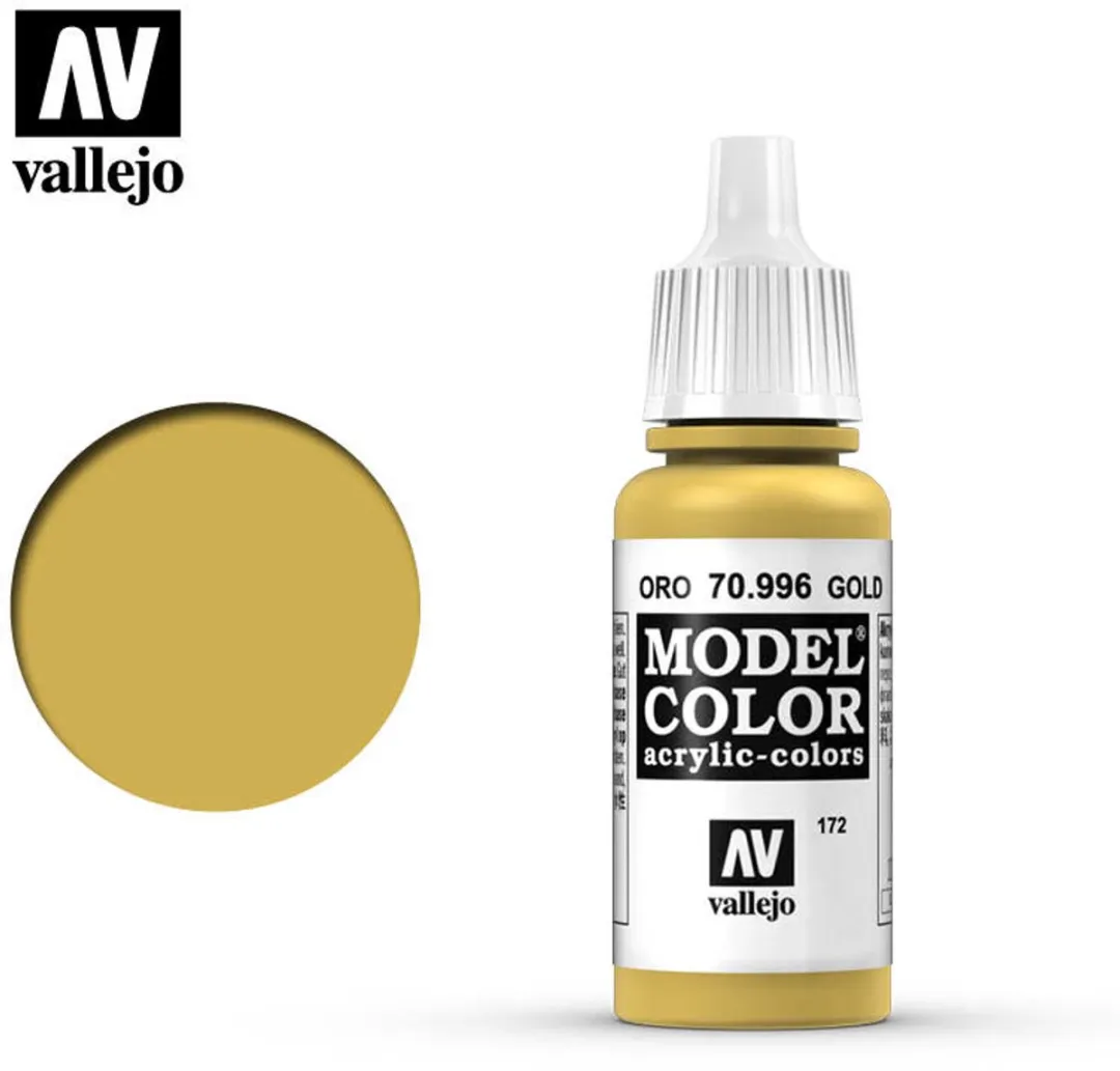Vallejo Model Color Gold Acrylverf 17ml