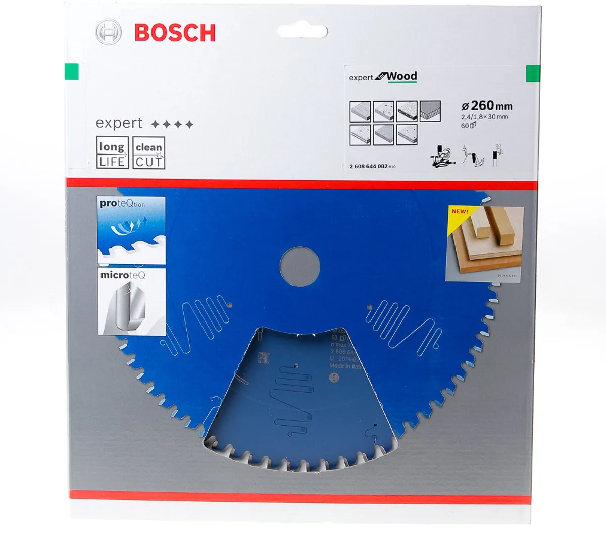 Bosch Expert for Wood Cirkelzaagblad 260mm - 40 Tanden
