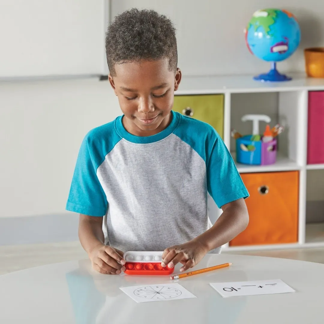 Learning Resources Pop-It 10-Structuur - 6 Stuks Multicolor