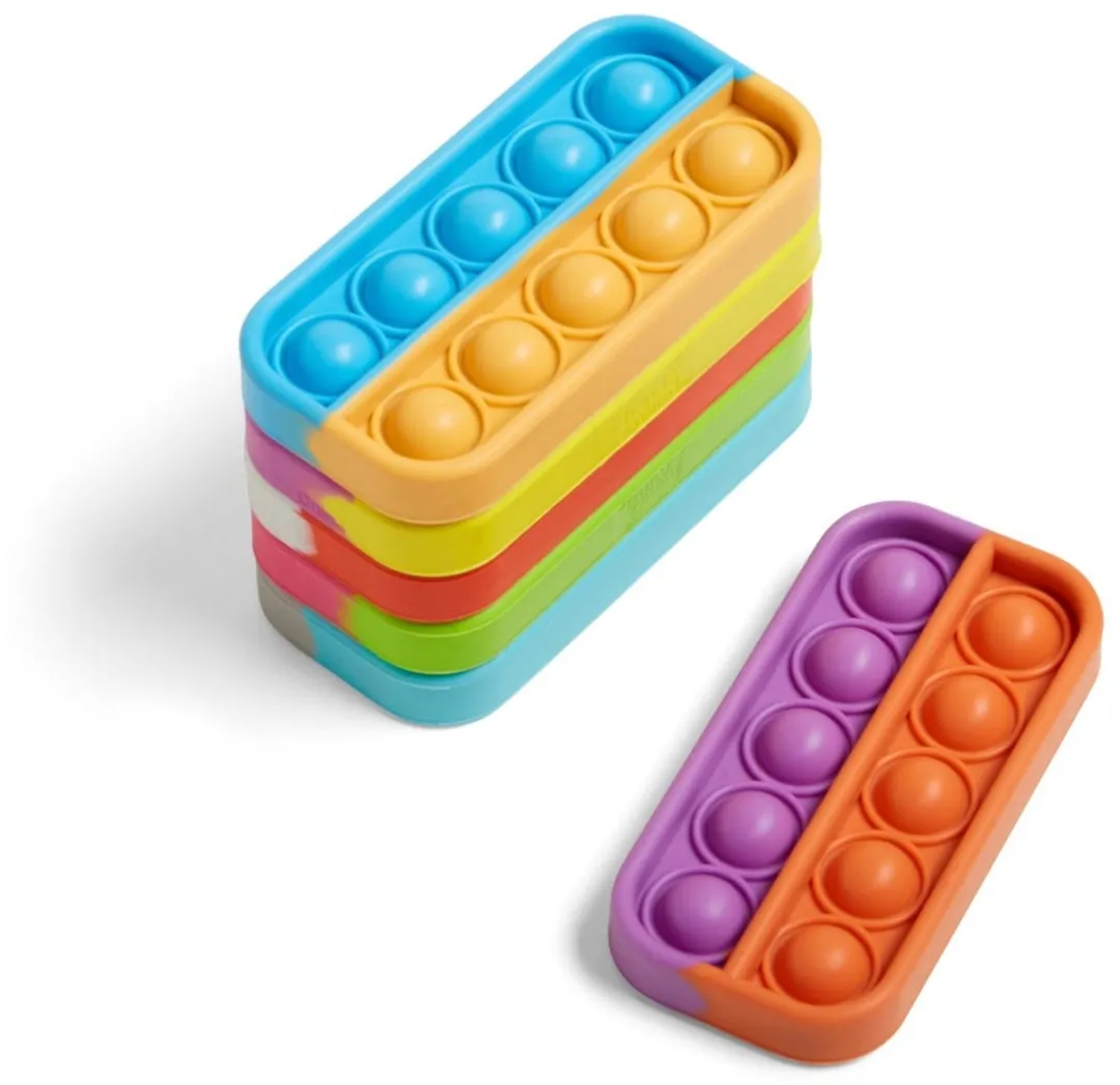 Learning Resources Pop-It 10-Structuur - 6 Stuks Multicolor