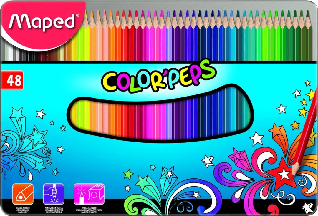 Maped COLOR'PEPS Kleurpotloodset 48 Stuks
