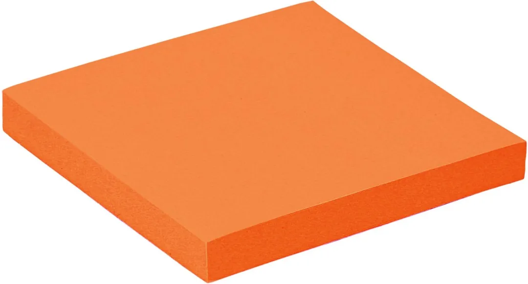 Quantore Memoblok 76x76mm Neon Oranje