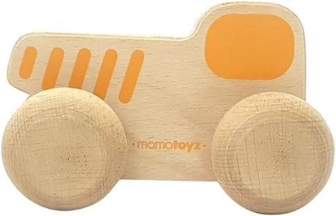 Mamatoyz Tractor Junior Houten Speelgoedtrekker 15x8cm