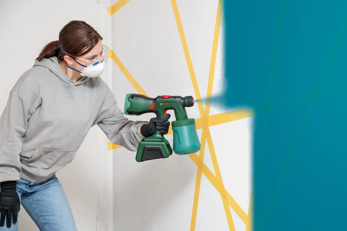 Bosch UniversalSpray 18V-300 Reinigingsborstel - 1.2L - Groen