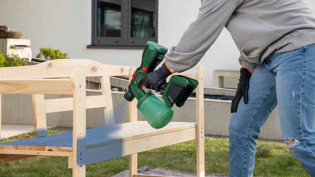 Bosch UniversalSpray 18V-300 Reinigingsborstel - 1.2L - Groen - afbeelding 6 van 6
