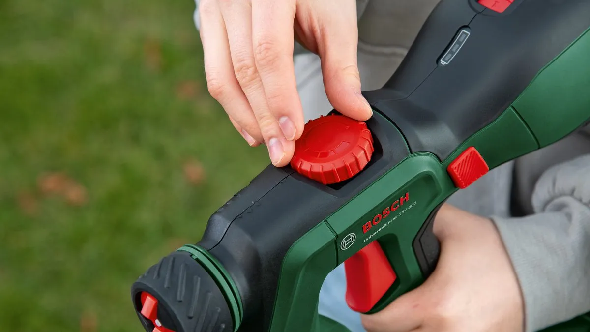 Bosch UniversalSpray 18V-300 Reinigingsborstel - 1.2L - Groen