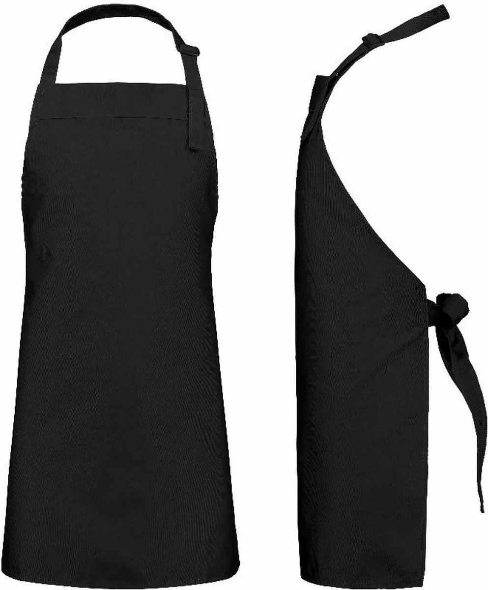 Creativ Company Katoenen Kinderschort 70x55cm - Zwart