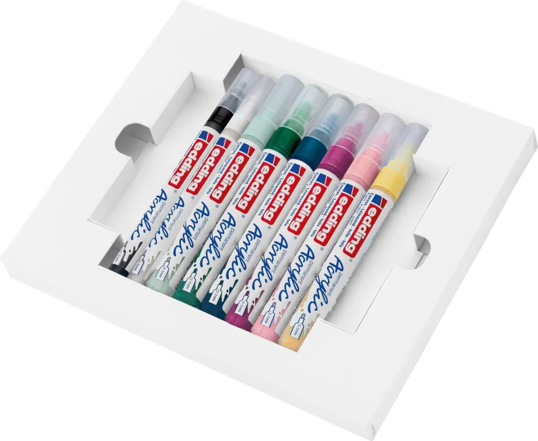 edding Nordic Acrylverf Starterset 8 Markers