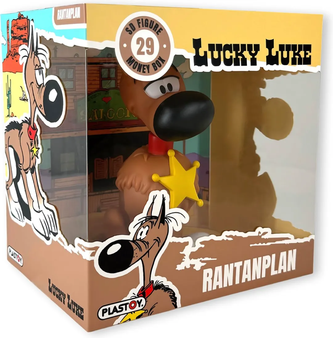 Plastoy Lucky Luke Rataplan Spaarpot - Veelkleurig