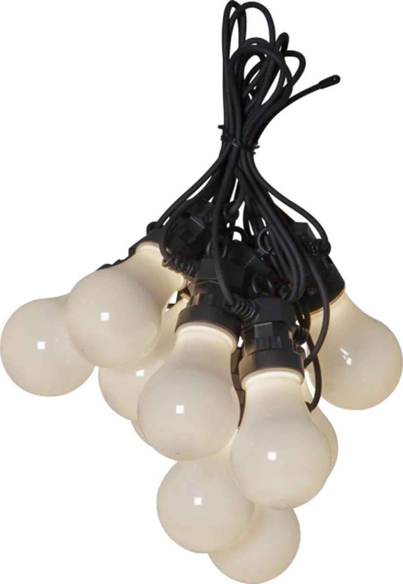 Star Trading Circus Lichtdecoratie Ketting - 10 LED 3W - Zwart