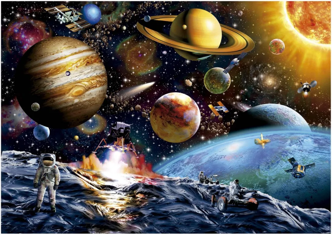 Educa Asteroid Mission 1000 Puzzel