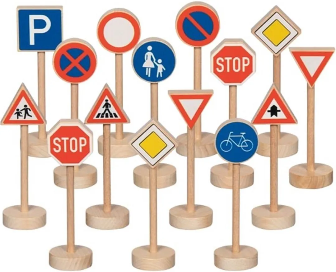 Goki Traffic Signs Assortiment WM397 - Multi