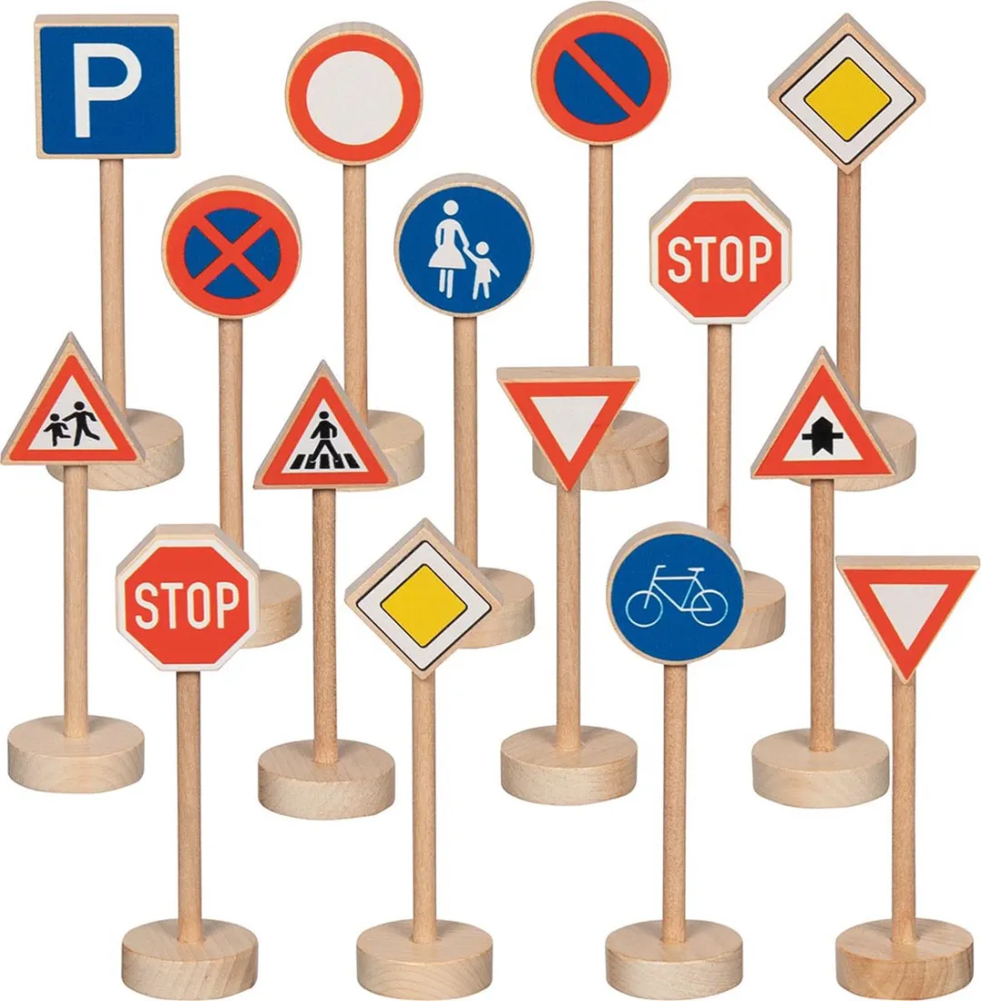 Goki Traffic Signs Assortiment WM397 - Multi