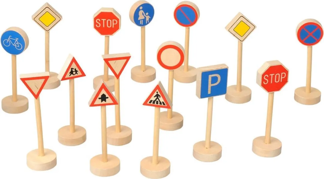 Goki Traffic Signs Assortiment WM397 - Multi