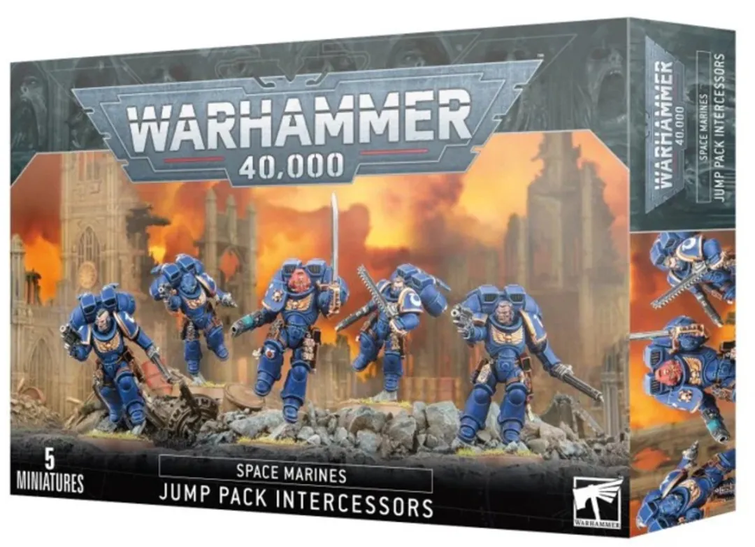Games Workshop Space Marines Jump Pack Intercessors 48-13