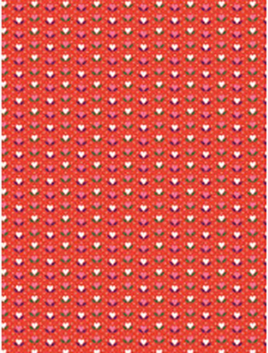 Decopatch Hartjes Papier 30x30cm