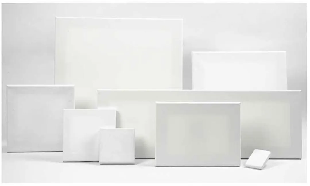 Creativ Company ArtistLine Canvas 10x10cm Multicolor - 10 Stuks