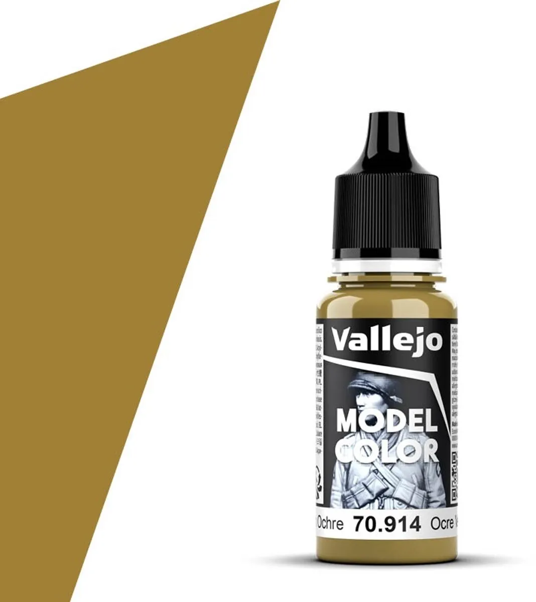 Vallejo Model Color Green Ochre Acrylverf 17ml