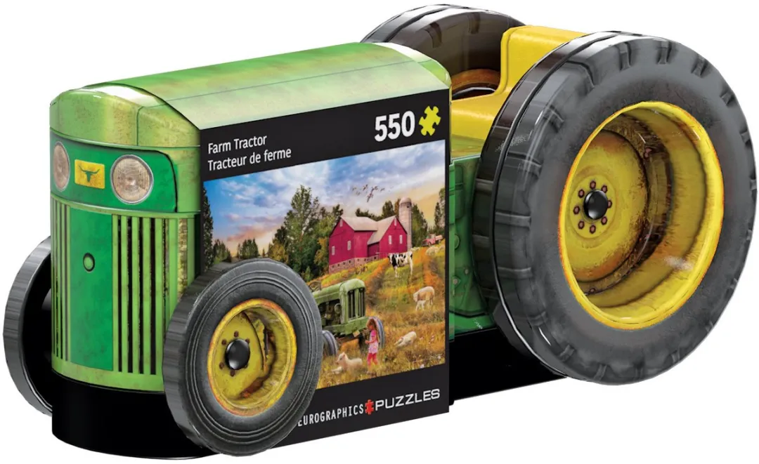 Eurographics Vintage Tractor Puzzel 550 Stuks