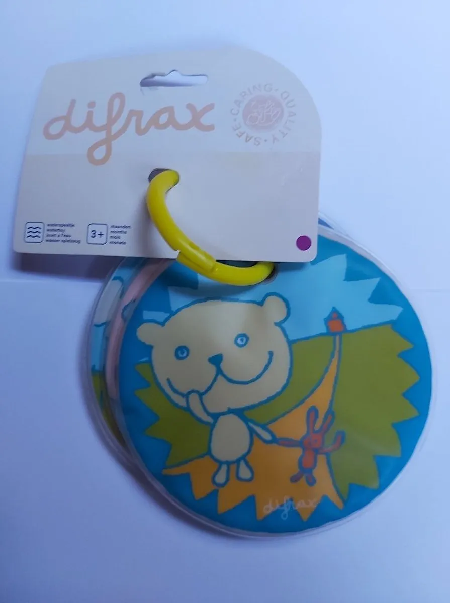 Difrax Waterspeeltje Rond Badboekje 3+ - Multicolor