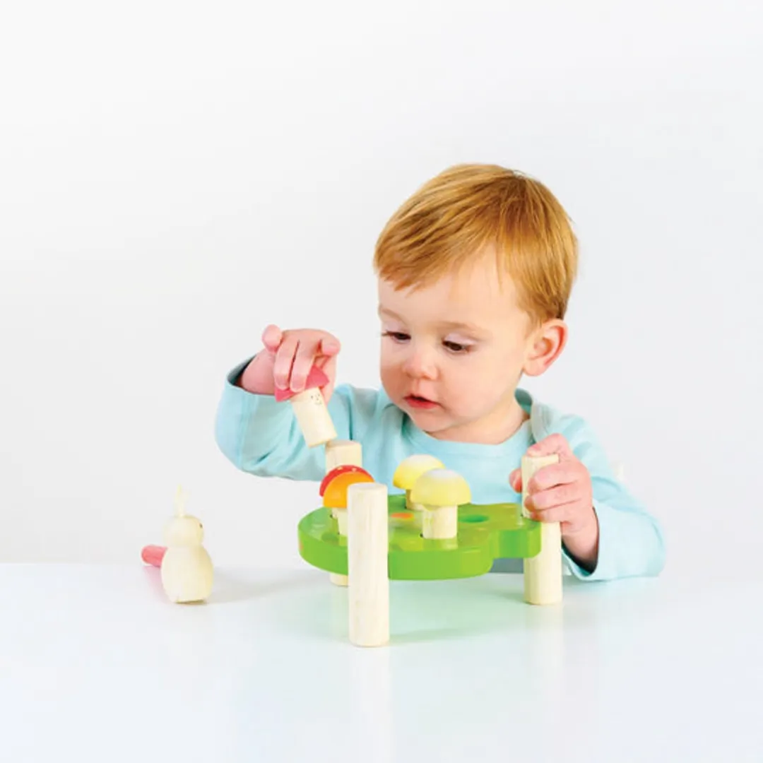 Le Toy van Hamerbankje Mushroom PL092 - Meerkleurig