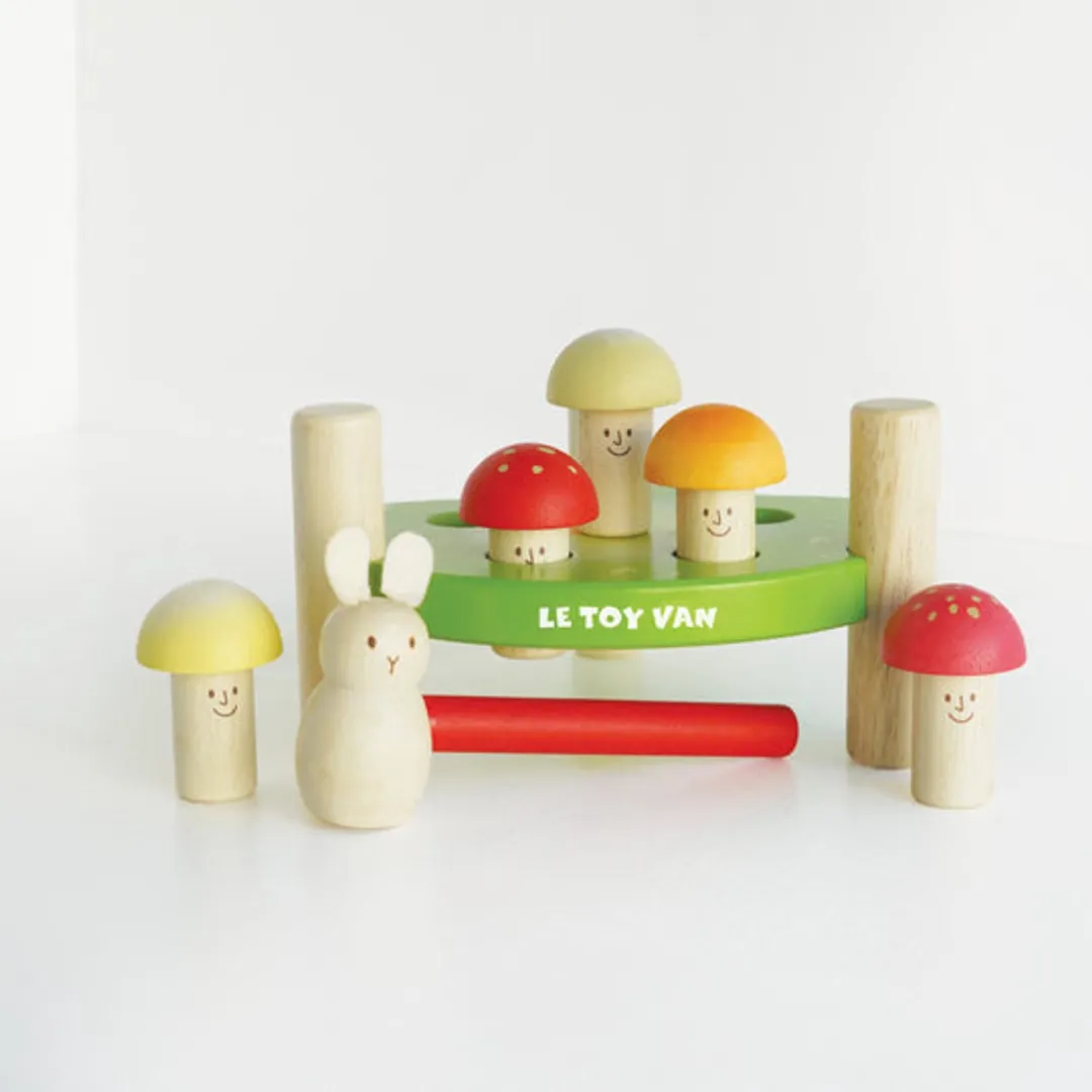 Le Toy van Hamerbankje Mushroom PL092 - Meerkleurig