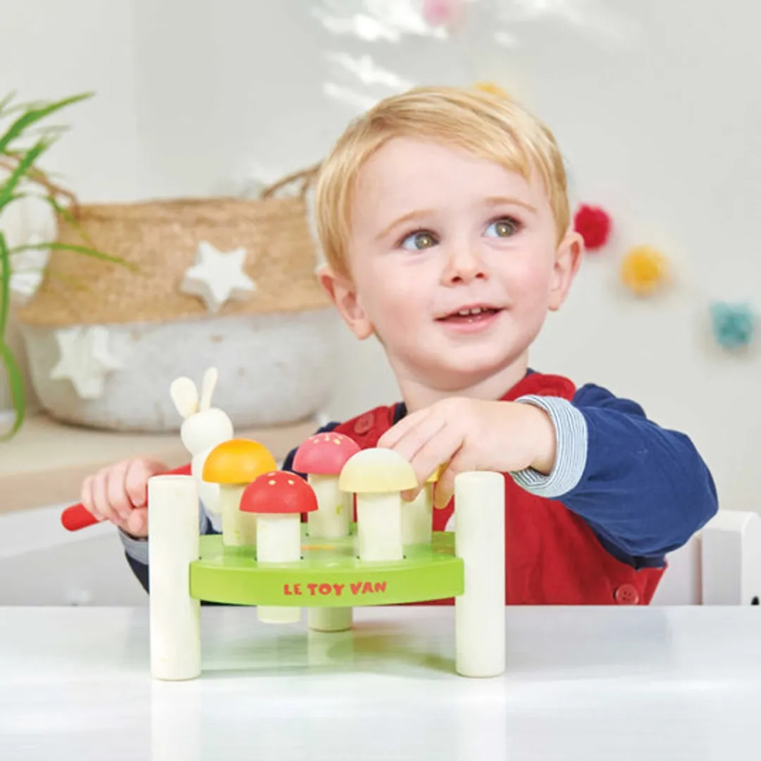 Le Toy van Hamerbankje Mushroom PL092 - Meerkleurig