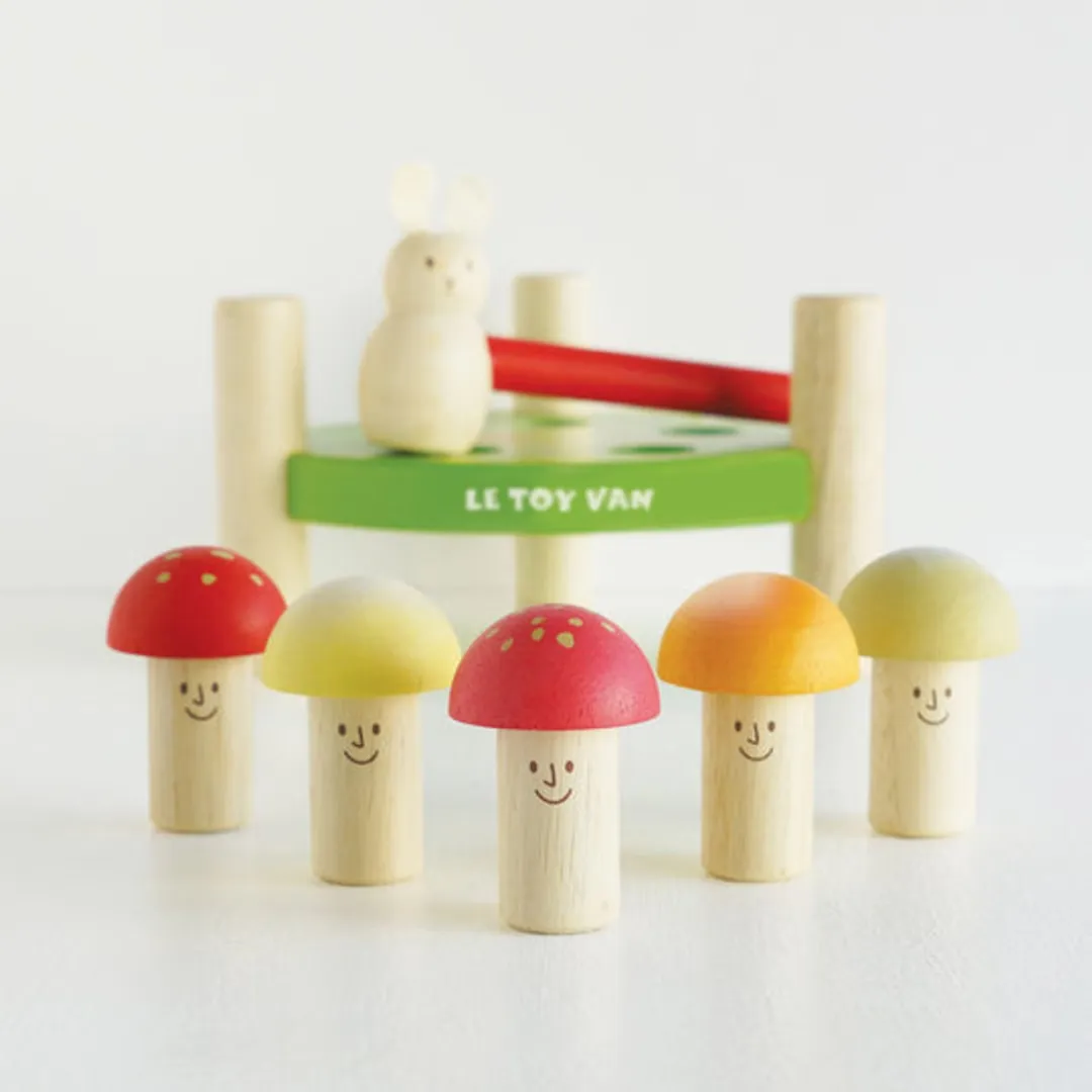 Le Toy van Hamerbankje Mushroom PL092 - Meerkleurig