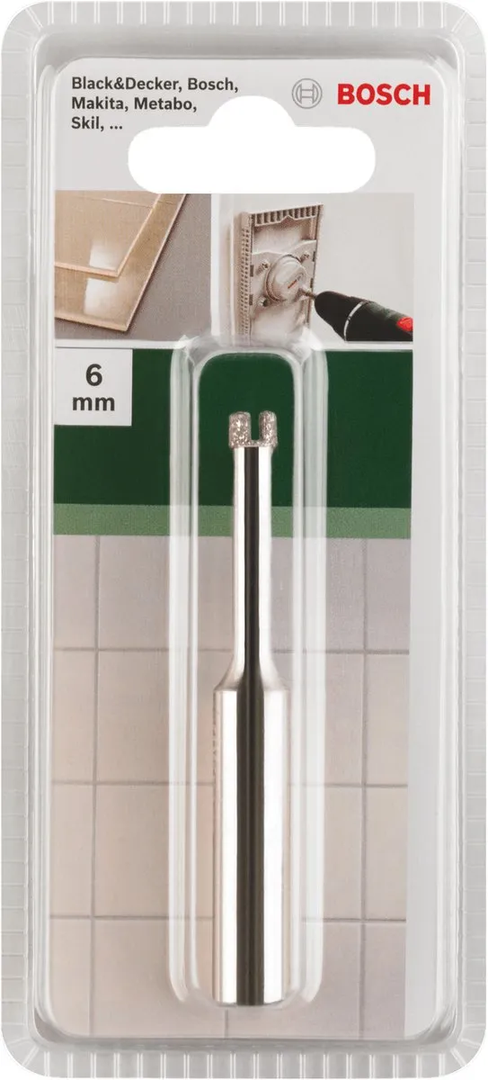 Bosch Diamantboor Keramiek Ø6mm - 2 609 256 C97 - afbeelding 5 van 6