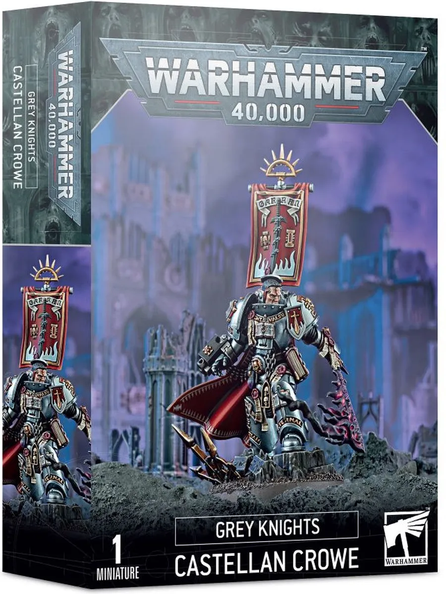 Games Workshop Grey Knights Castellan Crowe - 18 Onderdelen